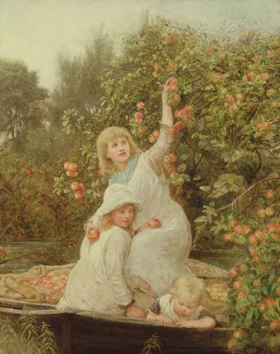 Äpfel pflücken von Frederick Morgan